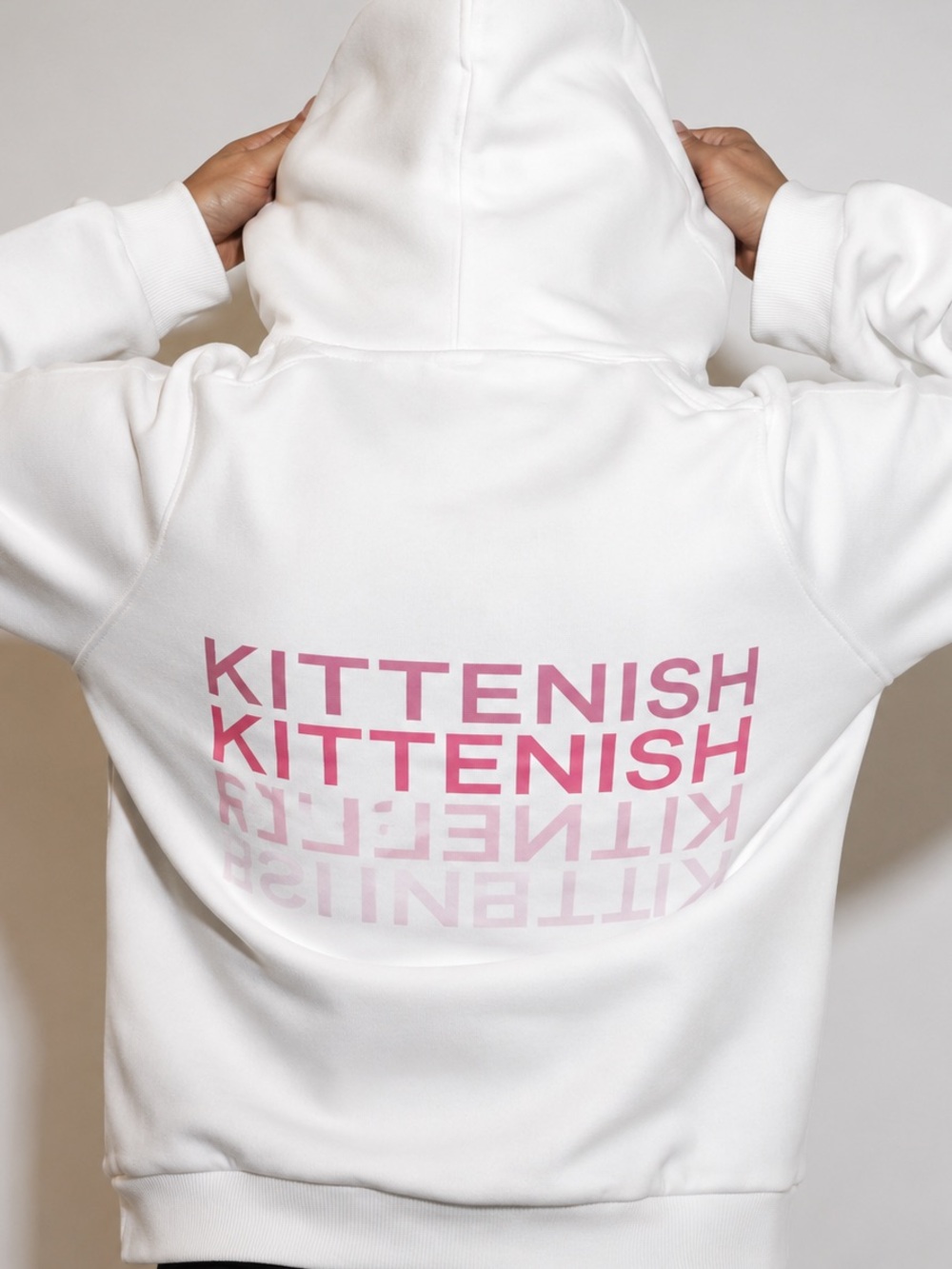 Kittenish Pull Over Hoodie Sweatshirt NWT